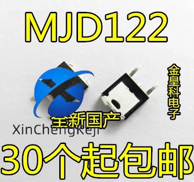 30pcs  ο  triode MJD122T4G TO-252 J122G NPN ޸ Ʈ TIP122